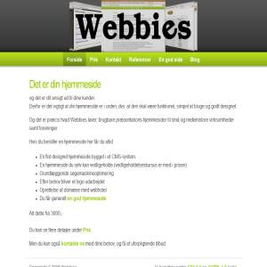Webbies - Webdesign