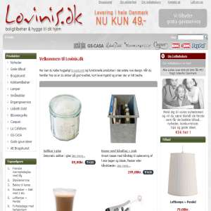 Lovinis.dk - brugskunst & gaveartikler