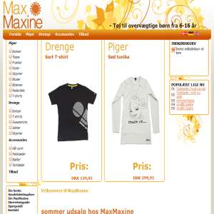 MaxMaxine - Clothes for overweight children age 6-16