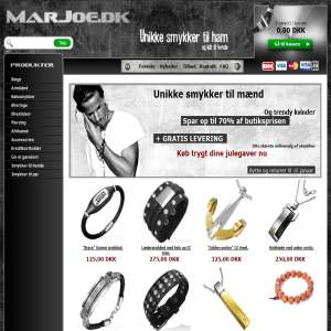 Marjoe jewellery for men
