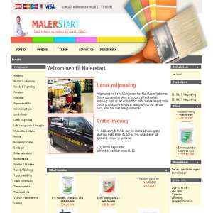 malerstart.dk - because the service and painting go hand in hand