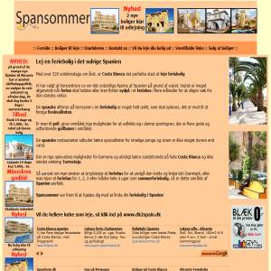 Vacation Houses in Spain from spansommer.dk