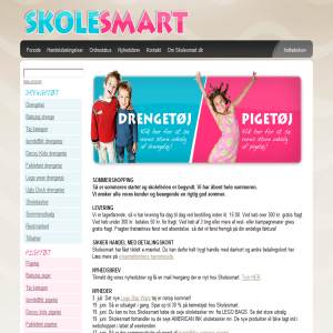 Childrens cloting - Skolesmart.dk
