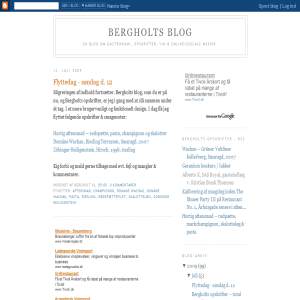 Bergholts Blog