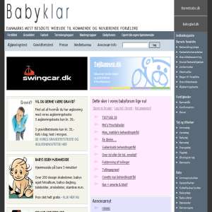 Read about Fertility, pregnancy and birth at Babyklar.dk