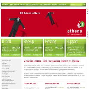 IT Outsourcing and Hosting from Athena