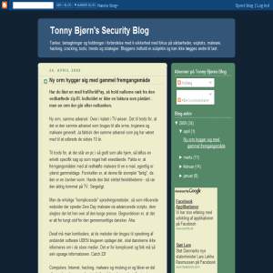 Tonny Bjørns Security Blog