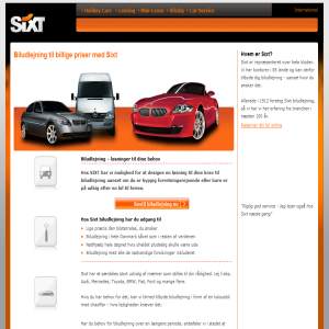 SIXT Biludlejning